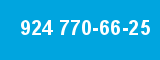 924 770-66-25 924 770-66-25